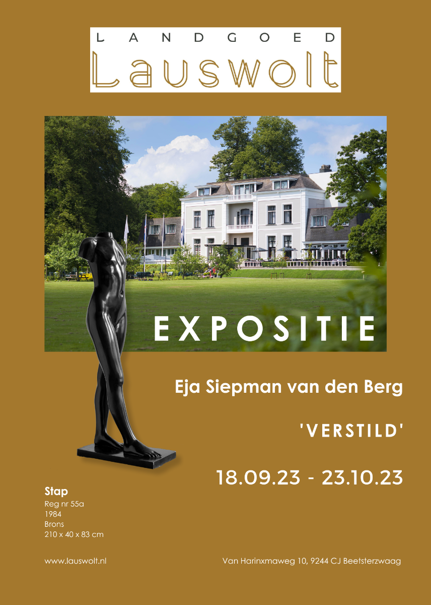 EXPOSITIE ´VERSTILD´ Eja Siepman van den Berg
