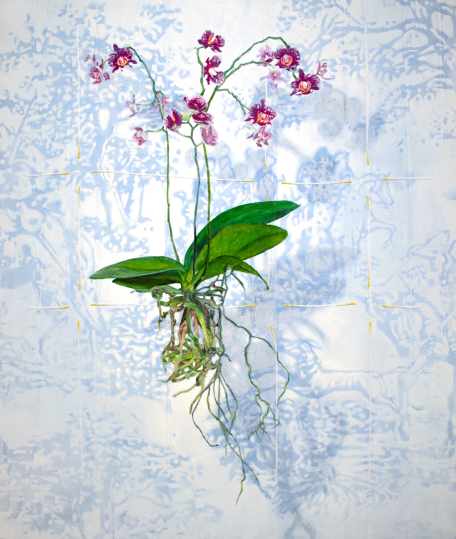 Nikkie Le Nobel - Floating Flowers 1 - Kunstadvies Hanneke Janssen