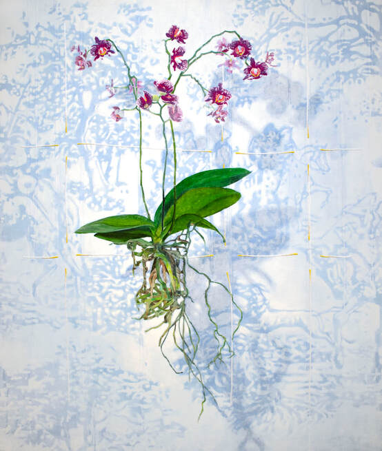 Nikkie Le Nobel - Floating Flowers 1 - Kunstadvies Hanneke Janssen