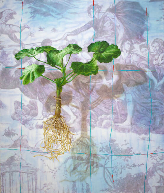 Nikkie Le Nobel - Floating Flowers 3 - Kunstadvies Hanneke Janssen