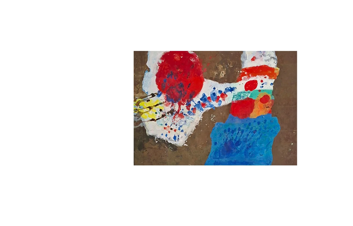 Jef Diederen - Gouache 1966 - Kunstadvies Hanneke Janssen